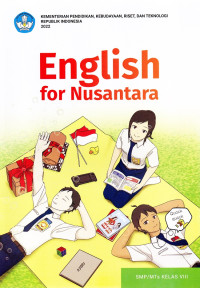 Image of English for Nusantara: SMP/MTs KELAS 8